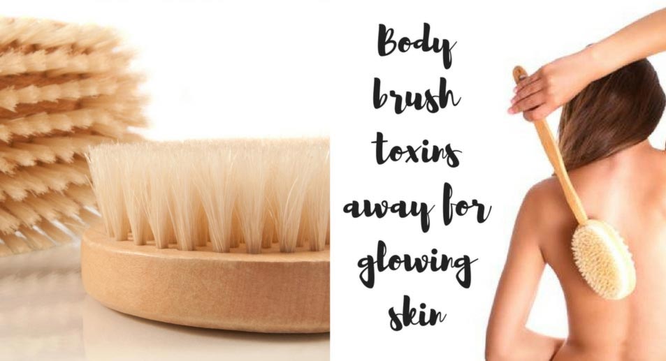 Body brush for healthy and glowing skin 100 Health