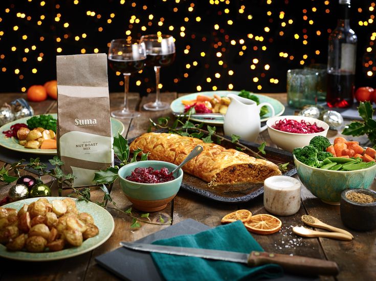 Festive nut roast en croute