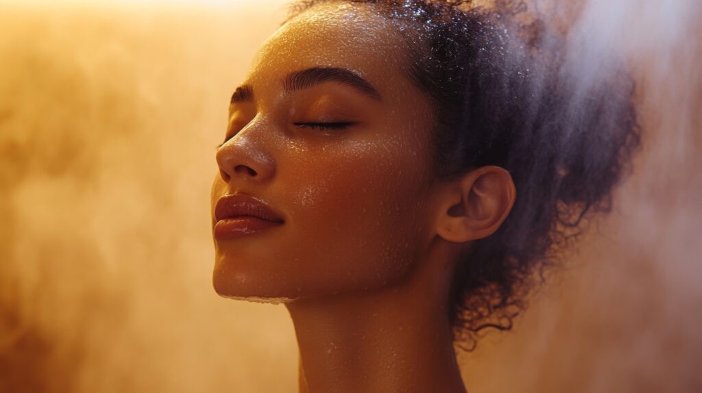 USING BATH SALTS IN THE SHOWER